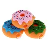 Halloween Donut Portable Silicone Smoking Hand Pipe Multi Colors Tobacco Oil Burner Pipes Dab Rig Accessories Bong