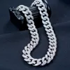 Cuban Chain Necklace Hip Hop Jewelry Gold Plated Cuban Link for Men 18mm Factory High Quality