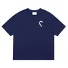 2024 frühling Mode Neue Baumwolle Stickerei Sport Casual männer T-Shirt Täglich Casual Paar der Größe S-XL