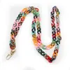 120cm Acrylic Phone Chain Lanyard For Women Girls Colorful AntiLoss Cellphone Mobile Neck Strap Case Jewelry Accessories 240309