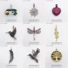 Подвеска-переносчик Dragoy Butterfly Hummingbird Wings Heart Snake Tree Tooth Bus Knot Snow Spring New Jewelry Bohemia Gift для женщин и мужчин