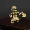 Decorative Figurines Retro Navy Colonel Axemaker Brass Crafts Ornament Office Decoration Living Room Home Accessories