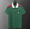 Designer Polo Men Shirt Polos Lettre décontractée