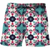 japansk stil och stil shorts män 3d tryck Bermuda strand shorts mens hip hop high street sommar tröjor män kläder a0pf#