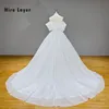 Hire Lnyer Off The Shoulder Short Sleeve Sweethart Neck Lace Up Back Super Shiny Ball Gown Wedding Dresses Real Office Photos Video