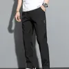 Casual Man Summer Ice Cool Pants Baggy Stretch Active Track Corredores Bolsos Gym Sports Workout Calças Sweatpants para roupas masculinas m0MN #