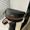 42% rabatt designer väska 2024 handväskor bröst för kvinnor koreansk version trendig och fashionabla axelkedja mångsidig crossbody midja