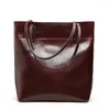 Borse a tracolla Borsa da donna in vera pelle Borse vere Designer grande Borsa vintage grande e generosa