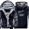 vintage Flying F-18 Hornet Navy Aviati Pilot Gift Hoodie Men Winter Thick Keep Warm Sweatshirts Zipper Jacket Coat Streetwear 726V#