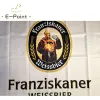 액세서리 Franziskaner Weissbier Beer 플래그 3ft*5ft (90*150cm) 크기 홈 플래그 배너 실내 야외 장식 Ber21을위한 크리스마스 장식