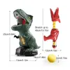 Jouets de tir de dinosaures avec pistolet à pompe à Air, jeu de cible mobile, cadeaux affamés pour enfants, 240321