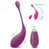 Vibrador de punto G remoto Estimulador de clítoris de pezón para mujeres Vibrador de parejas impermeable Juguete sexual de huevo de amor con 12 vibraciones potentes (Rosa)