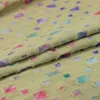 Yarn 50Cm/Piece Oil Painting Style Composite Khaki Pure Cotton Cloth Clothing Fabric High-Grade Handmade Diy Coat Shirt Drop Delivery Otfi0