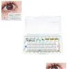 False Eyelashes Japanese Style Soft And Realistic Single Naturally Thick Lashes Eye Lash Makeup Extension Drop Delivery Dhyk9