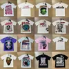 Hellstar Shirt Designer Korte Shirts Heren Plus Tees t Rapper Wash Grijs Heavy Craft Unisex Mouw T-shirts Tops High Street Retro Dames T-shirt Us S-xl Hell star HQ6K