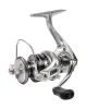 Brinquedos Daiwa Novo todo em metal (fishmx) Carretel de pesca 15kg Max Drag Power Spinning Wheel Bobina de pesca Carretel raso adequado para todas as águas