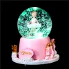 Коробки Crystal Ball Music Box Ballet Girl Star Moon Rainbow Ballet Girl Girling Snowflakes Музыкальная коробка дома