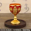 Mugs Vintage High-quality Metal Wine Cup Retro Champagne Creative Bar Drinkware Party Supplies 30ml