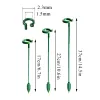 Stöder växtstöd Stakes Garden Single STEM Flower Support Stake Amaryllis Plant Cage Support Plastic Flower Stand