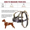Harnesses Genuine Leather Dog Harness Brown Soft Walking Training Harnesses Adjustable Chest Medium Large Dogs Pitbull Alaskan Harness