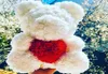 40 cm Artificial Rose Heart Teddy Bear Handmade Bear of Roses for Women Valentine039S Day Wedding Bithday Gift Drop 6657384