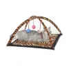 Giocattoli per animali domestici Tenda per gatti Letto per cani Giocattolo per gatti Casa Portatile pieghevole per animali domestici Teepee Giocattolo Attività mobile Animali domestici Letto per gatti Tappetino per gatti Coperta