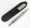 Giftpen Promotion Writing Pen Black eller Sliver Roller Ballpoint Fountain PenS Stationery Office School Supplies med serienummer 5992365