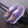 Детская обувь весна распродажа детская обувь девочка Candy Color Fashion Sneaker Canvas Front Lace-Up Boys Обувь для ботинки дышащие и не скользящие с низким уровнем отдыха.