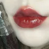 Wasserdichte Spiegel Nackt Lipgloss transparent nackt dunkelbrauner rotes Lipglasur dauerhafte Samt flüssige Lippenstift Frauen Make -up Kosmetik 240320