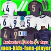 2024 Euro Cup Englands Bellingham Soccer Jerseys National Team 2024 2025 Toone Football Shirt White Bright Kane Sterling Rashford Sancho Grealish Men Kids Set Set