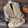 Sarongs 180 * 90cm Luxury Brand Womens Scarf Summer Silk Shawl Office Womens Bag Soft European Designer Beach Bandana Fountain Silencer 24325