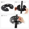 Accessories 200LM Outdoor Patio Umbrella Pole Light 24+4LED Garden Detachable Portable Camping Tent Lamp Emergency Light With Hook