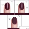 Лак для ногтей оптом-Nail Art Magic Super Matte Transfiguration Матовая поверхность Масляное верхнее покрытие Polacco Del Gel Ot11 Drop Delivery Healt Dhep6