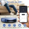 ZCWA Robot i MOP Combo, 2 w 1 moping z Wi-Fi/App/Alexa, roboty odkurzacze, ustawienia harmonogramu, samozadowolenie, idealne na twardą podłogę, włosy dla zwierząt domowych