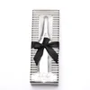 Party Favor 20st Eiffel Tower Cake Cream Knife Personlig bröllopsgåvor Födelsedag Baby Full Moon Return Present