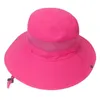 Cappello estivo con protezione UV Cappello da sole unisex in rete traspirante Cappelli da pescatore da viaggio Multifunzione portatile e pieghevole Berretto da spiaggia a tesa larga 240318