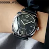 Watch Luxury Panerass 2024 Mechanical 45mm Black Rademir Series Automatic Men's Pam00388 Waterproof Wristwatches Designer Fashion Brand