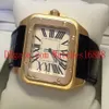 Fornitore di fabbrica 100 XL Oro giallo 18 carati W20071Y1 Orologio meccanico automatico da uomo Orologi da polso da uomo Corda in pelle 2897