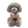Jaquetas Nova Espessura Cão de Estimação Casaco de Inverno Roupas Em Amy Design De S a XXL Cão Casaco Quente Roupas para Cães