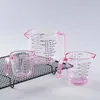 Outils de mesure 1pc 150/300/600 ml de boulangerie de tasses liquides tasse de tasse de volume de volume en plastique cuisine