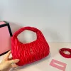 Miumiubag topkwaliteit ontwerper schoudertas mode handtas lederen tassen vrouwen luxe crossbody ketting koppeling vrouw bakken 332