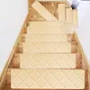 Tapetes 20x76cm Soft Stair Step Mat Variedade Padrão Auto-adesivo Não-Slip Absorção de Água Tapete Tapetes Protetor Tapete Home