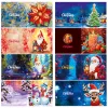 Stitch 5d DIY Diamond Painting Cards de vœux de Noël Kit d'art fait à la main