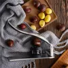 Tools 1/2/3PCS Stainless Steel Chestnut Clip 2 in 1 Nut Opener Cutter Gadgets Quick Walnut Pliers Nutcracker Sheller Kitchen Tools New