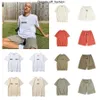 Designer Mens T-shirts Tees Print Ess Short Sleeve Letter Oversize Casual T-Shirt Cotton Shorts Shorts Pants 3TGC