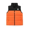 Nieuwe nieuwste versie Fashion Mens Designer Puffer Vest Men Waistcoat Male Winter Down Monc unisex paar North Woman mans jas mouwloze buitenmaat