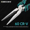 Draaigereedschap Multifunction Pliers Crv Steel 6/8 Inches Needle Nose Long Nose Eccentric Wire Cutters Fishing Pliers for Electrician