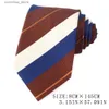 Neck Ties Neck Ties Men Brown Pattern Ties Wedding Necktie For Groomsmen Mens Neck Tie For Wedding Fashion Striped Ties For Men Women Good Gifts Y240325