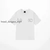 Lanvin Fashion Brand Designer Men's T-shirts Luxury Classic Lanvins T Shirt Chest Letter Printed Lavin Shirt High Street Lavina Tshirts Shoe Cotton Loose Tees 6160