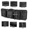 Väskor Taktisk pistolpåse Militar Airsoft Shooting Sniper Gun Case Shotgun Ryggsäck CS WarGame Portable Molle Paintball Rifle Carry Case